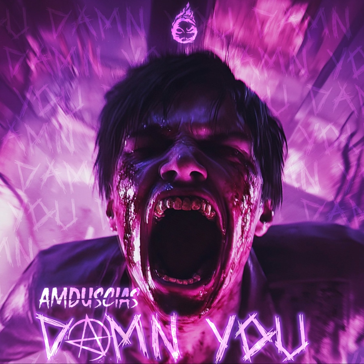 Damn You - Single by Amduscias album cover