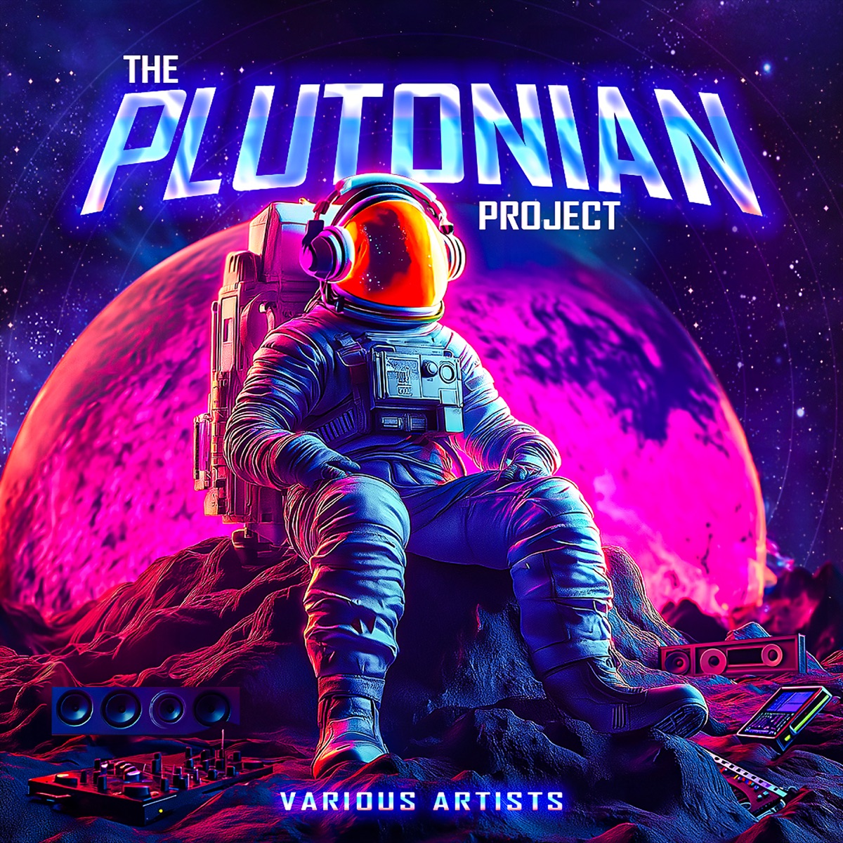 The Plutonian Project - EP by Nessa Preppy, Gbmnutron & Problem Child album cover