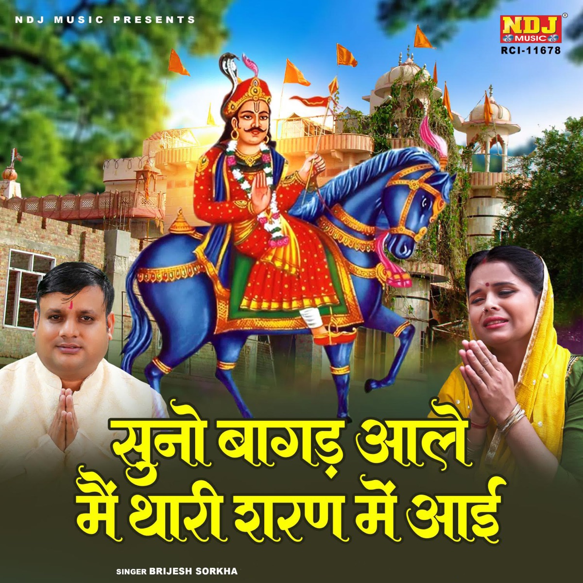 Suno Baagad Aale Main Thari Sharan Me Aayi - Single by Brijesh Sorkha album cover