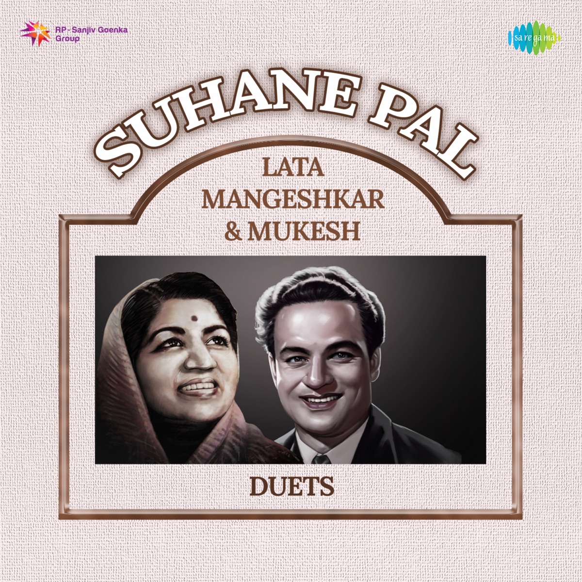 Suhane Pal - Lata Mangeshkar & Mukesh Duets by Sanjay & Sadhana Sargam album cover