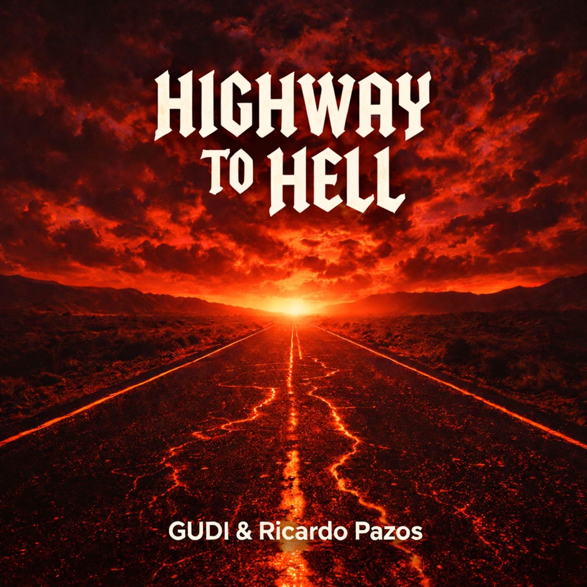 Highway to Hell - Single by GUDI & Ricardo Pazos album cover