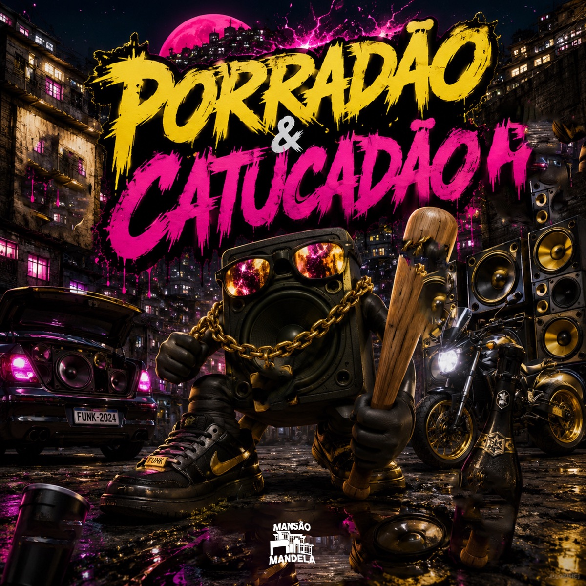 Porradao & Catucadao - Single by MC Donzela, Deejhay W.I & DJ Luan PJ album cover