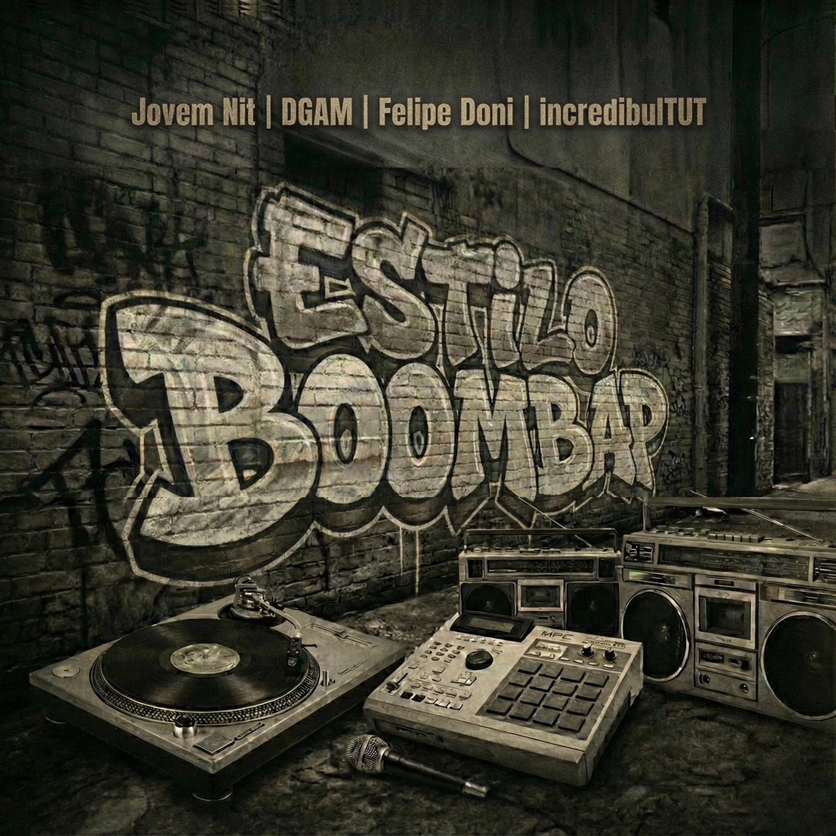 Estilo Boombap - Single by DGAM, Jovem Nit, Felipe Doni & incredibulTuT album cover