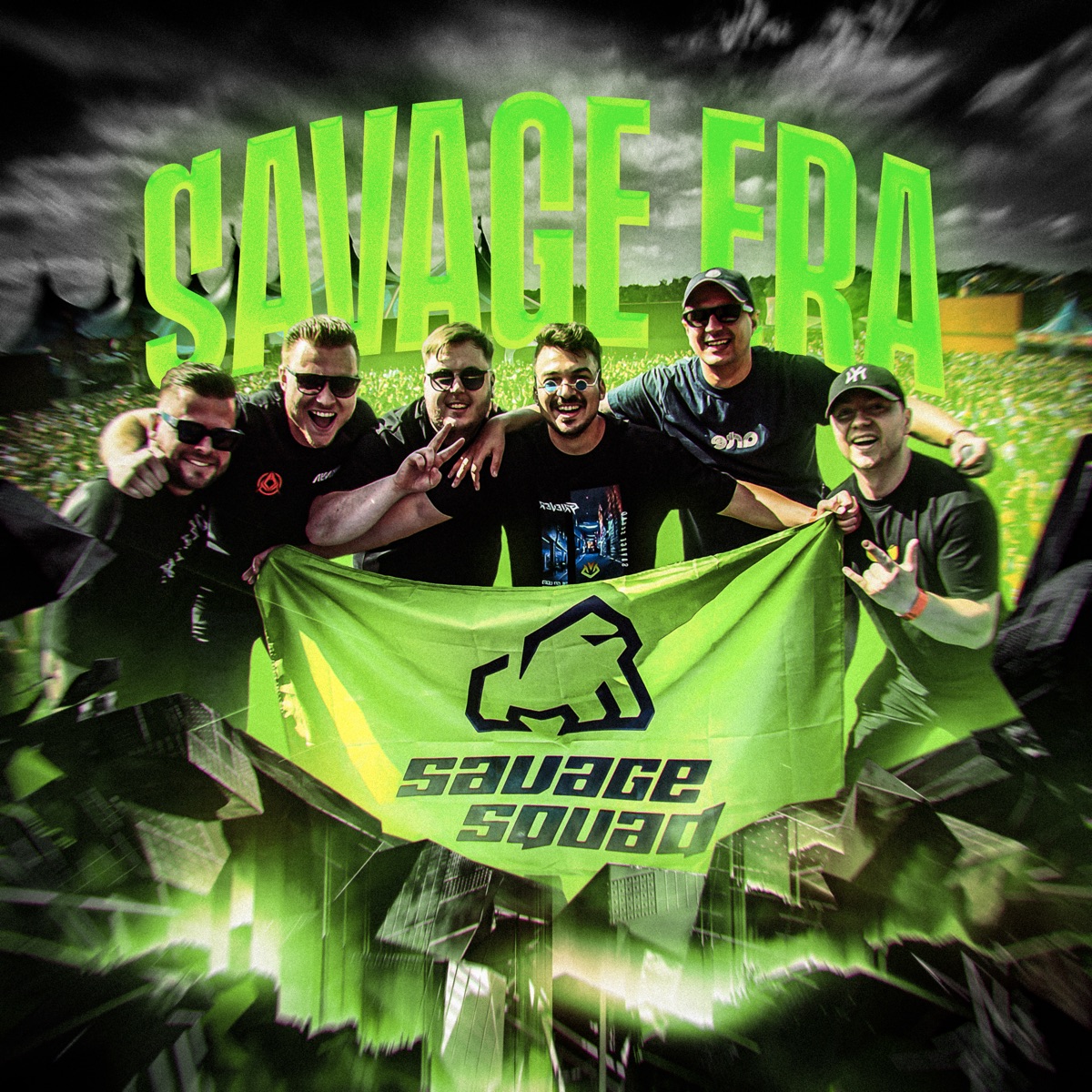 Savage Era (feat. Omnya, PL4Y & RXBY) - Single by The Purge, Adjuzt & Griever album cover