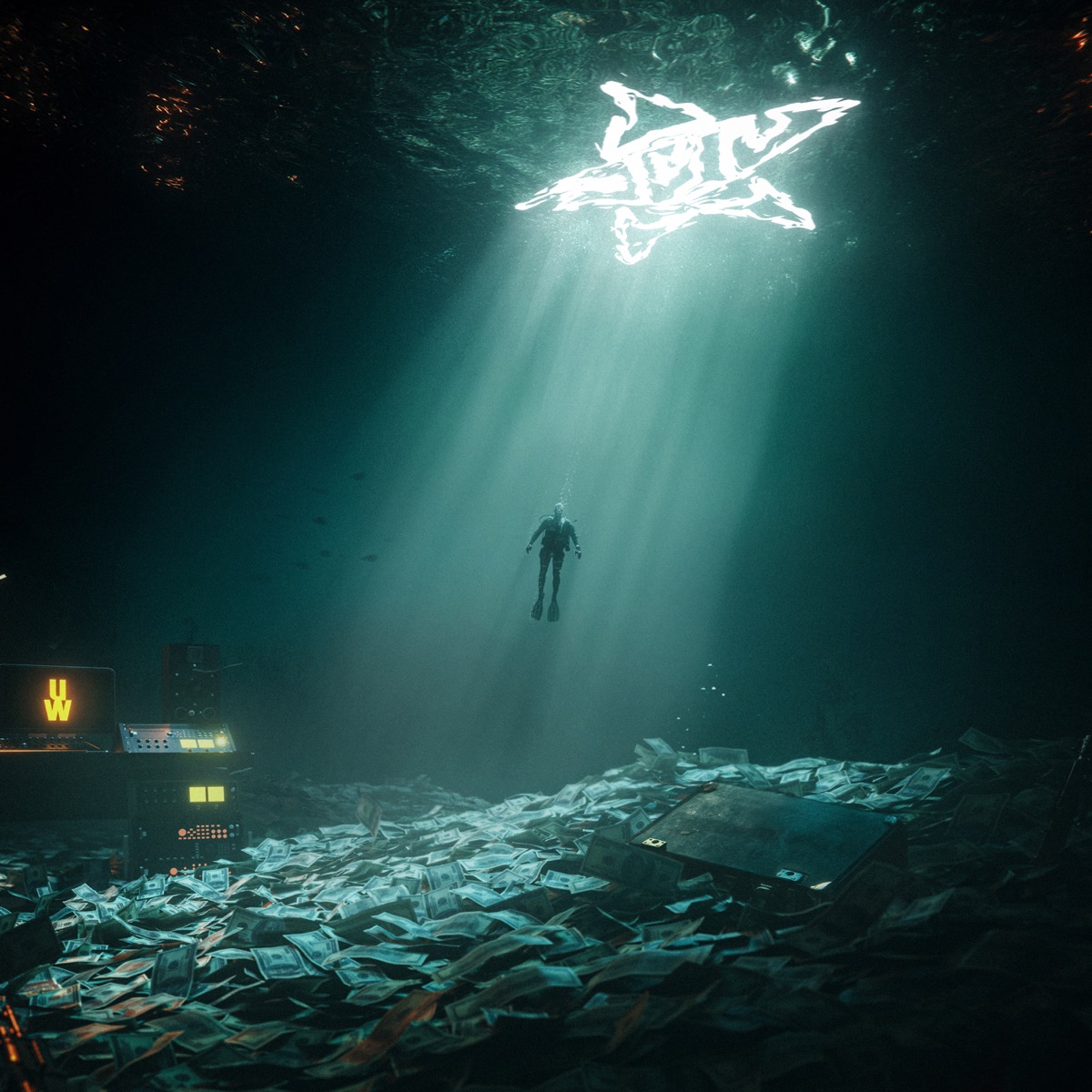 Underwater by Dei V album cover