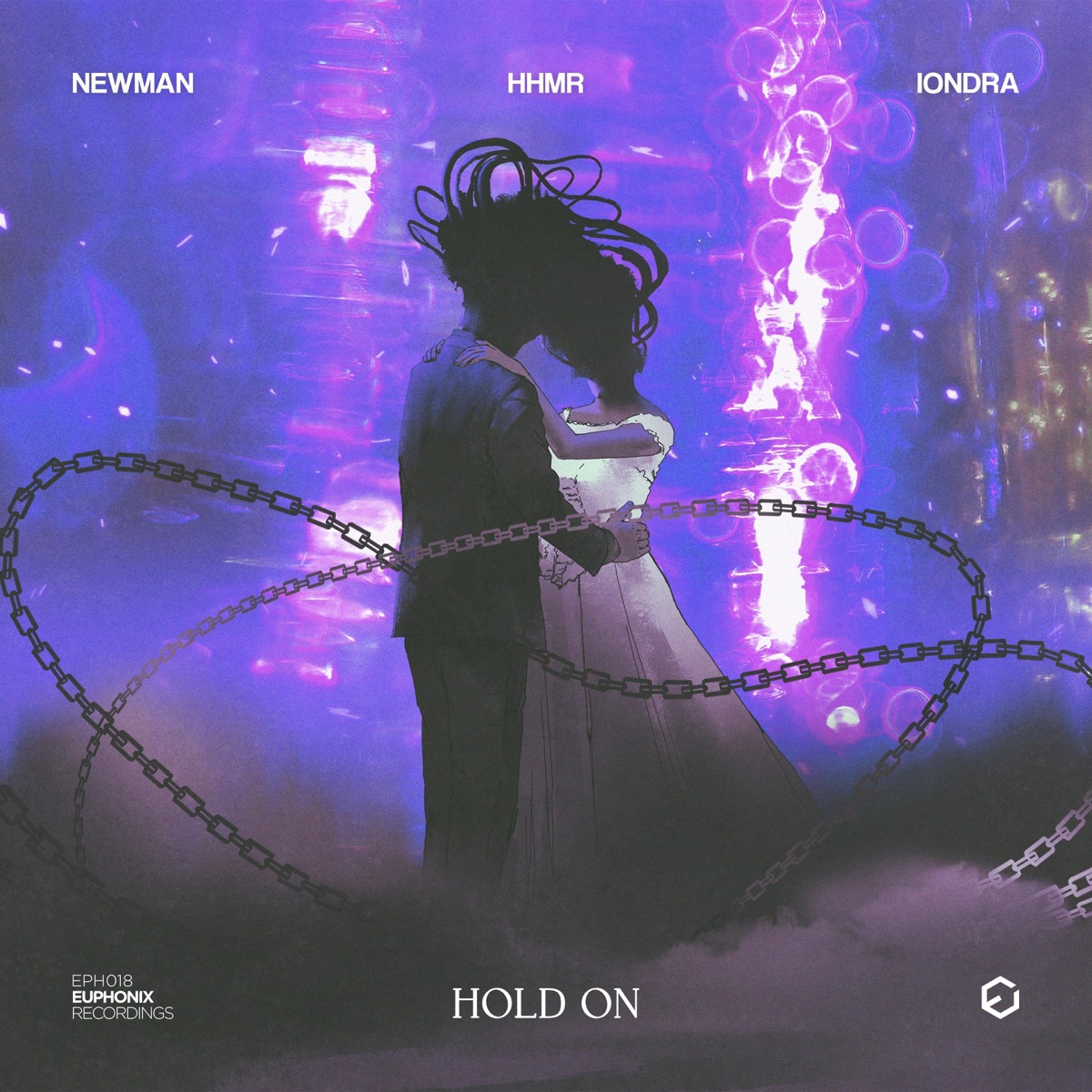 Hold On - Single by Newman, HHMR & Iondra album cover