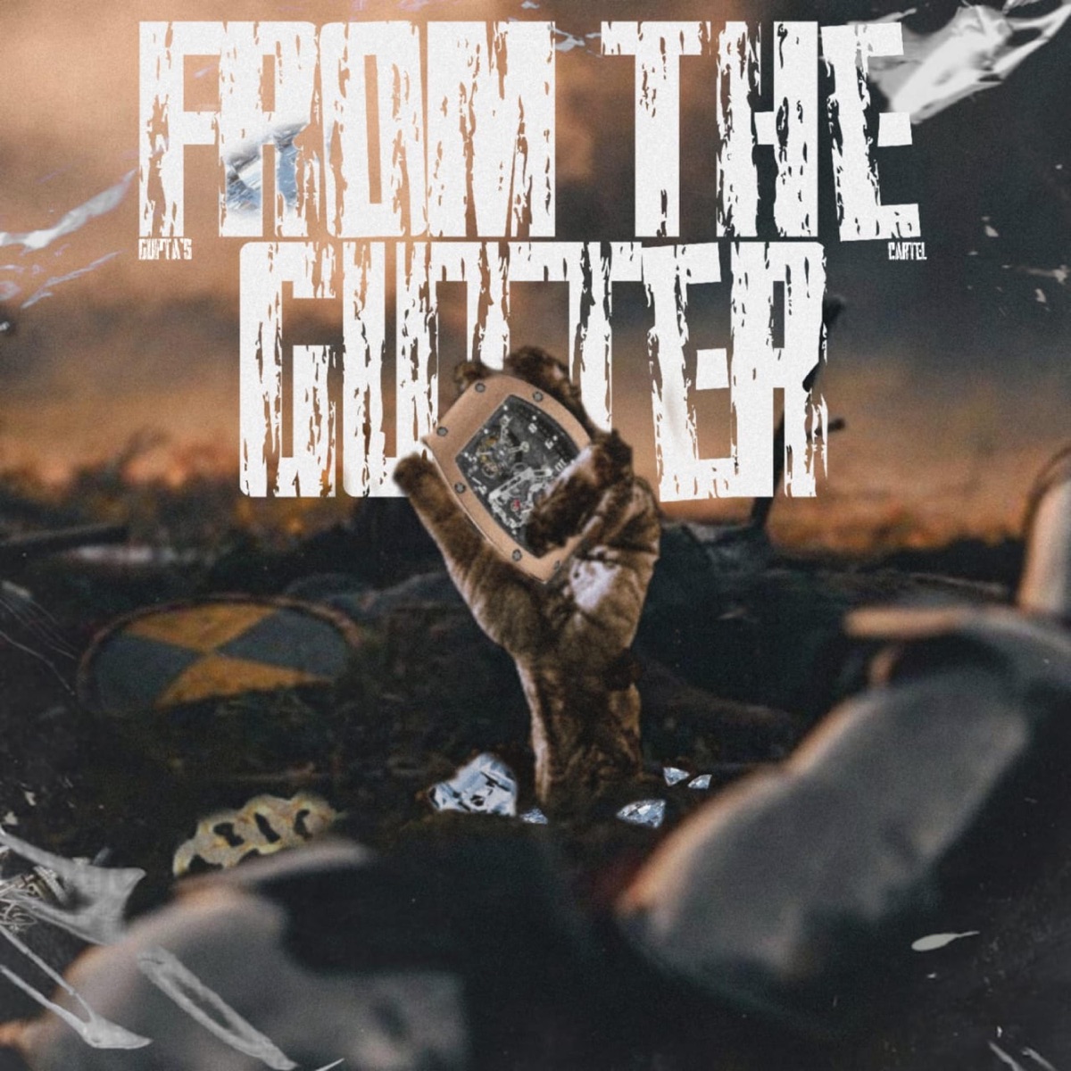 From the gutter - EP by Brinco Rondah & TRASH GOD album cover