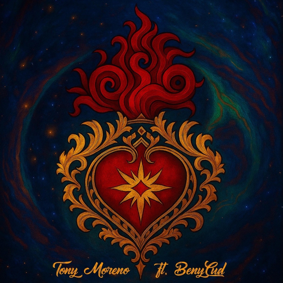 NUESTRA CANCIÓN (feat. Tony Moreno & BenyCud) - Single by Gnomo And Rat album cover