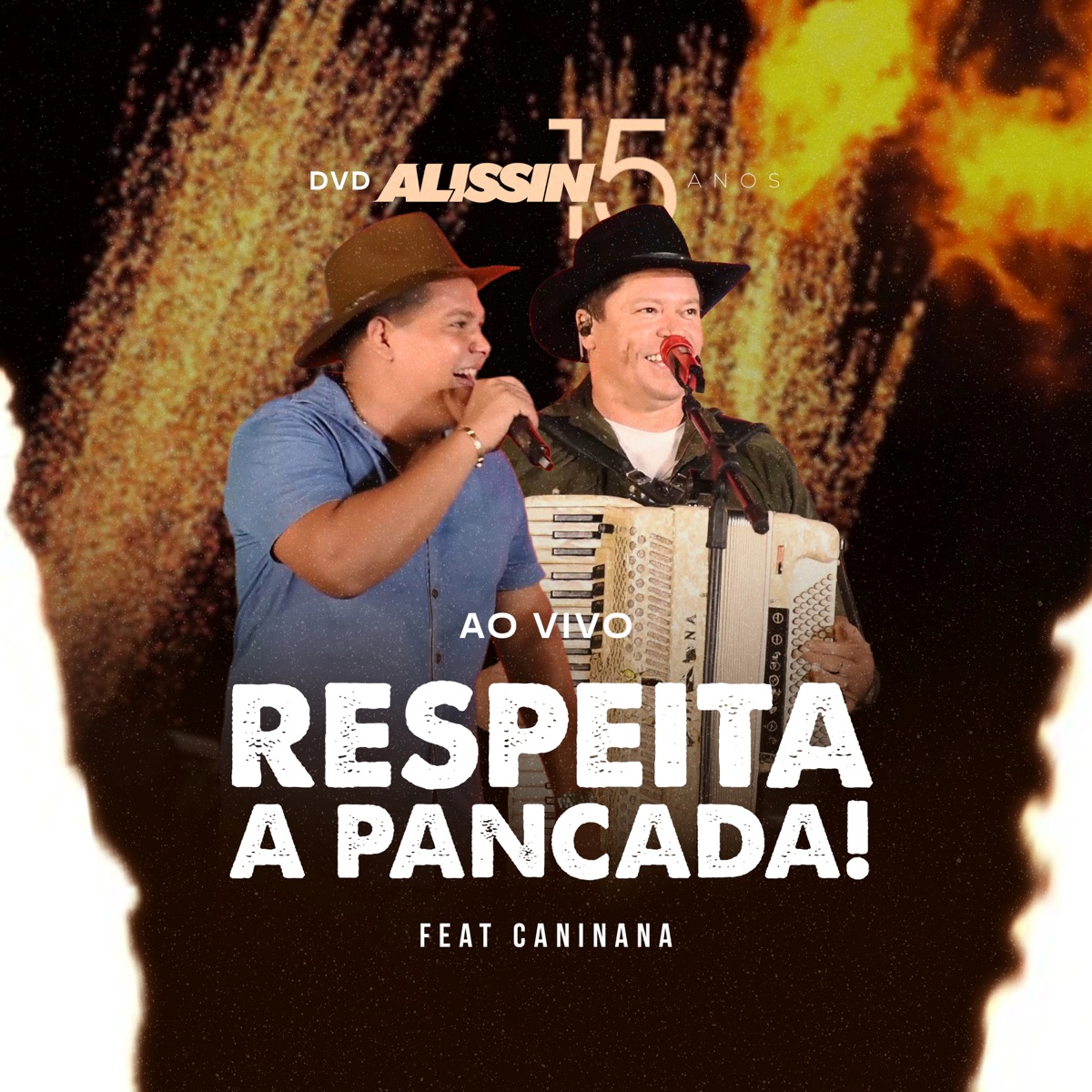 Respeita a Pancada (feat. Caninana) [Ao Vivo] - Single by Alissin Vieira album cover