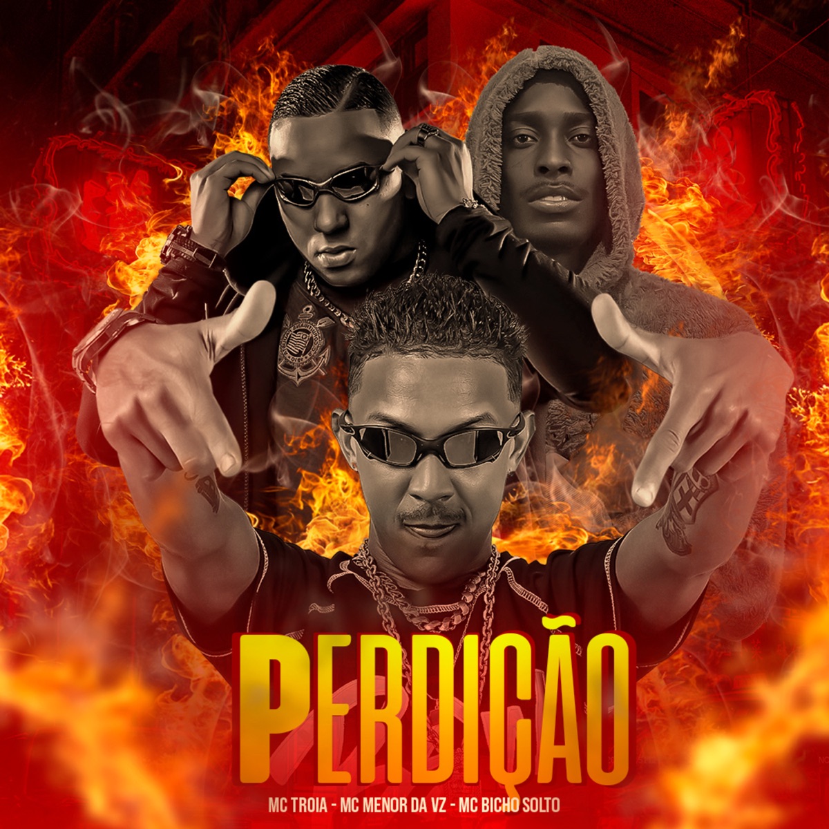 Perdição - Single by Mc Troia, MC Menor da VZ & MC Bicho Solto album cover