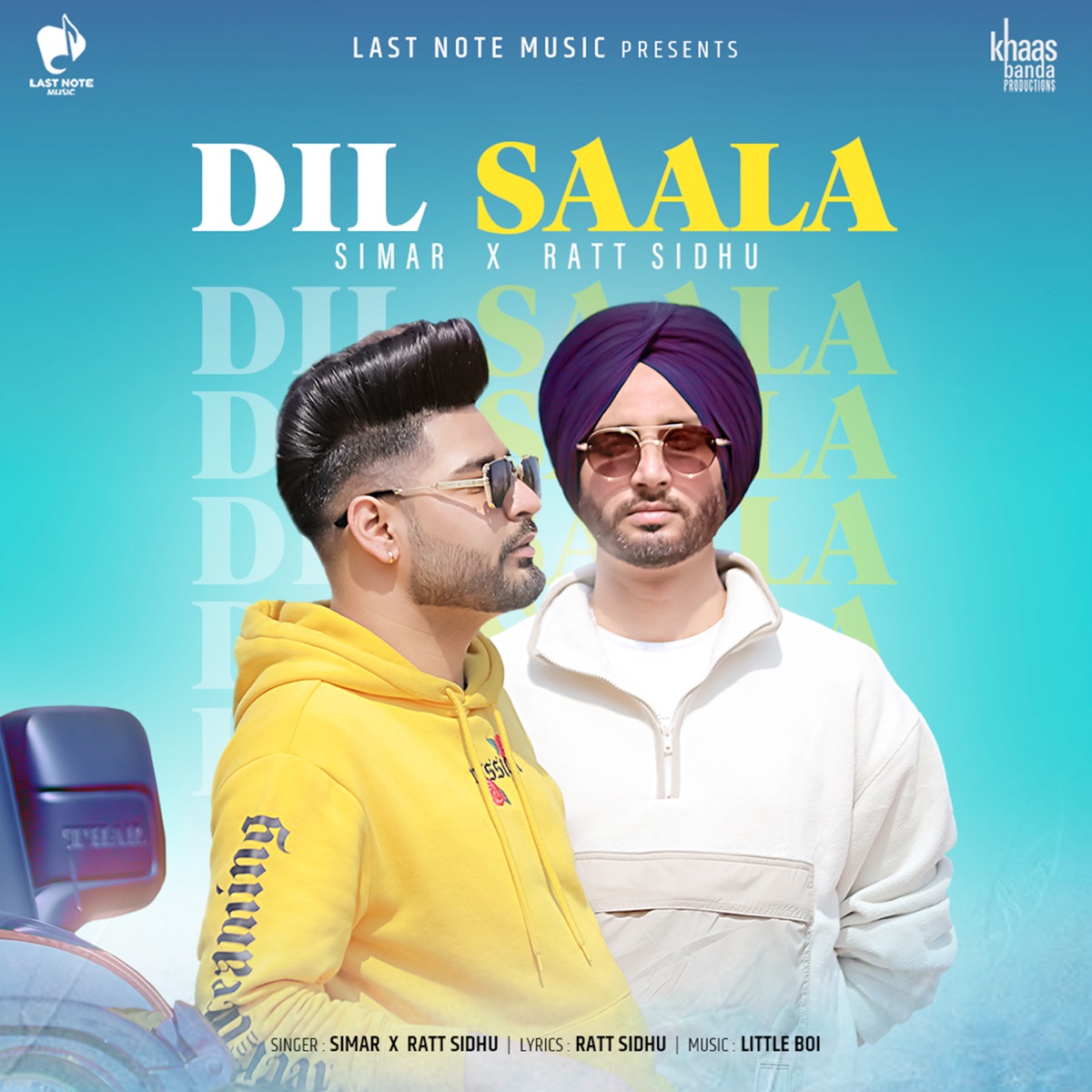 DIL SAALA - Single by Simar, Ratt Sidhu & Little Boi album cover