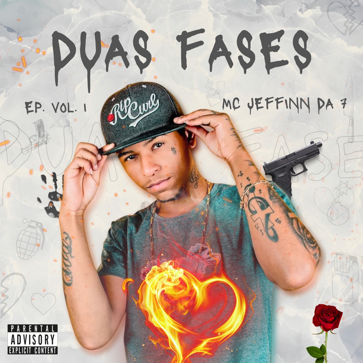 Duas fase - Single by McJeffinnda7Oficial album cover
