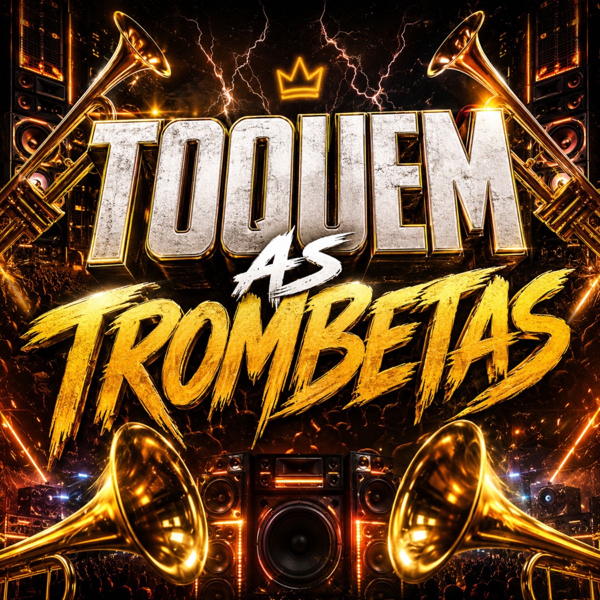 Toquem as Trombetas (feat. MC VN RJ, MC TH & Mc Magrinho) - Single by DJ PERTUBADO, DJ SKYPE & PROJETO PÂNIC BASS album cover