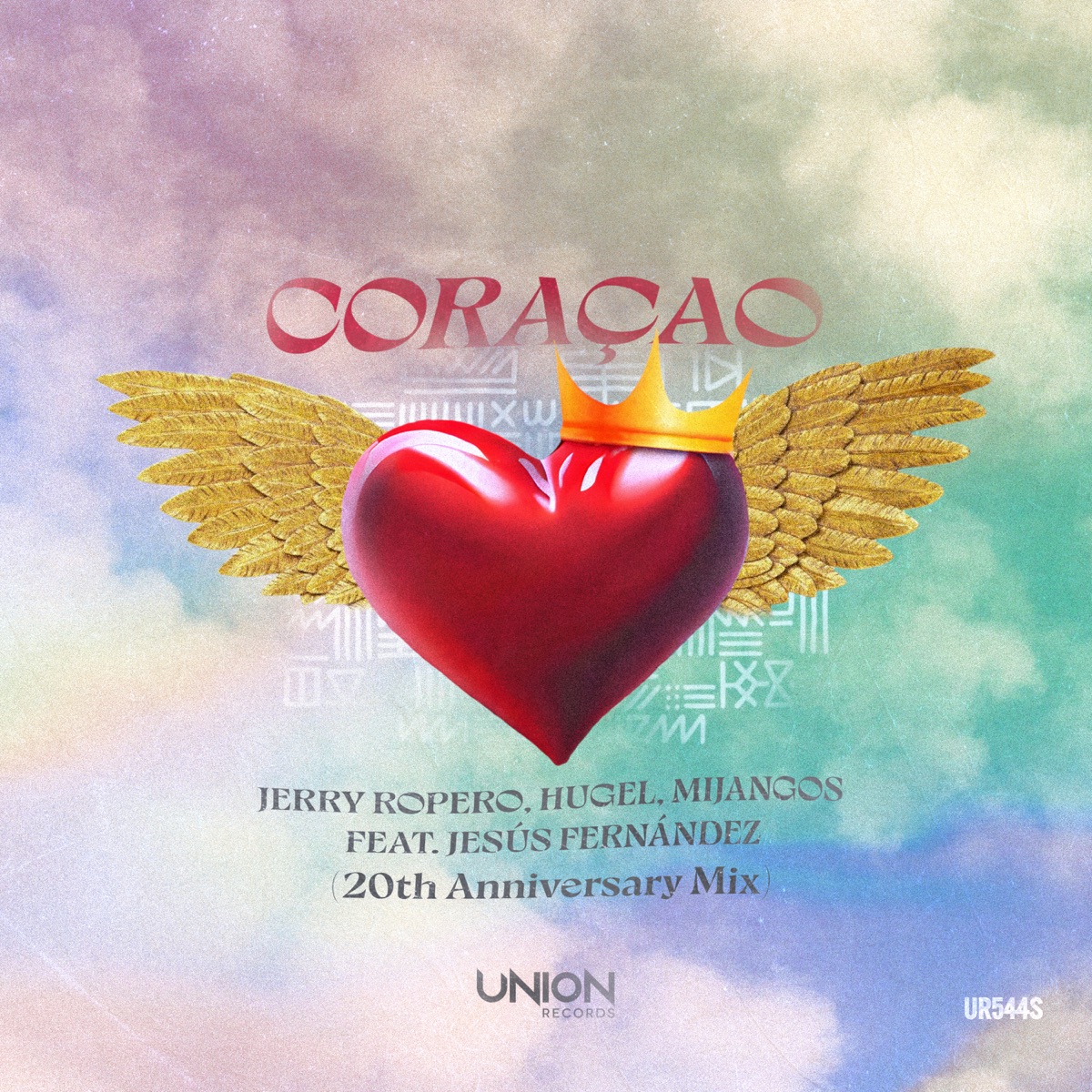 CORAÇAO (feat. Jesus Fernandez) [20th Anniversary Mix] - Single by Jerry Ropero, HUGEL & Mijangos album cover