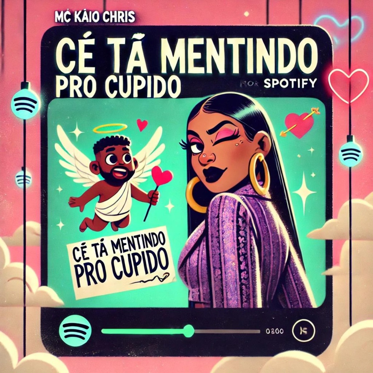 Cê tá mentindo pro Cupido - Single by MC KAIO CHRIS album cover