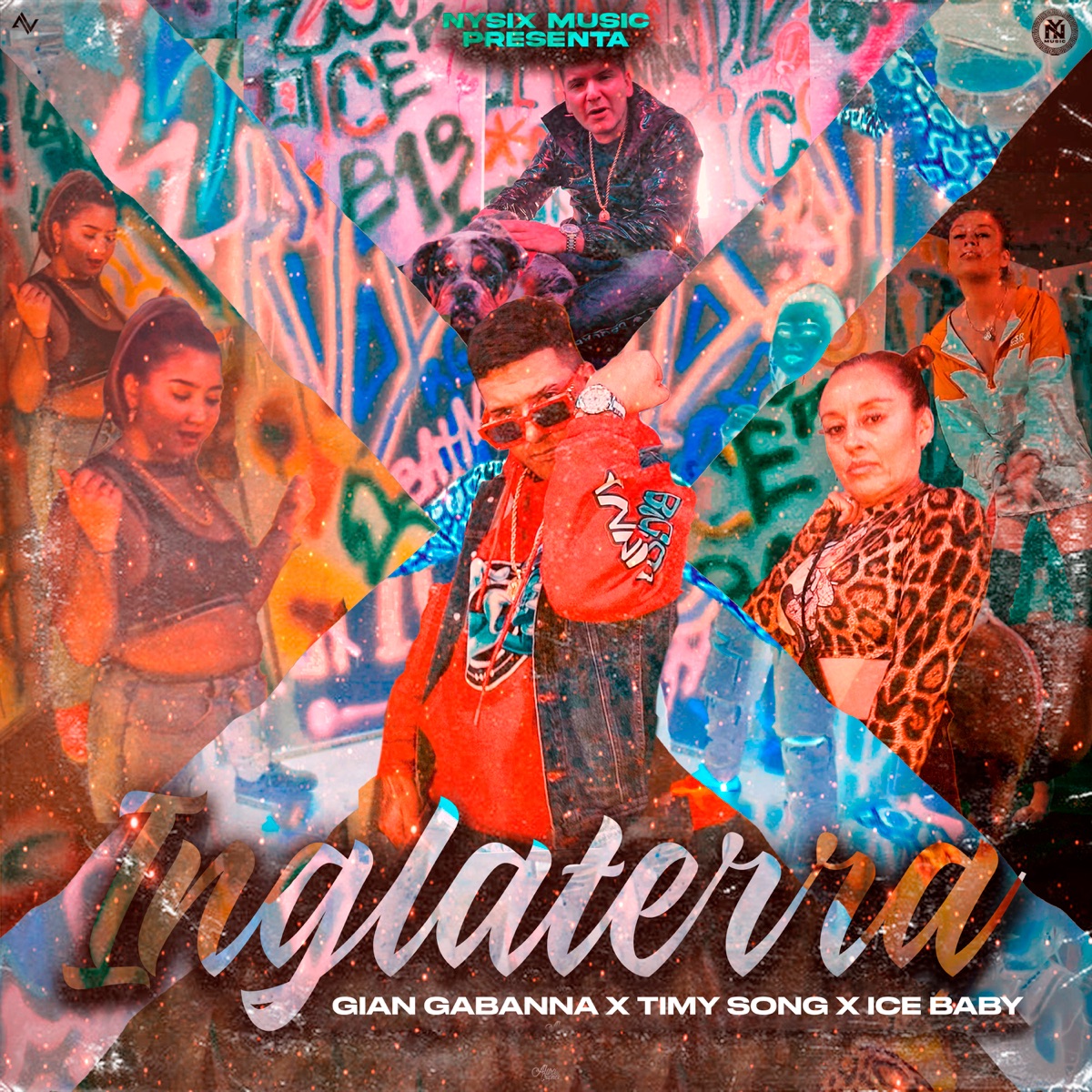 Inglaterra - Single by Gian Gabanna, Timy Song & Ice Baby album cover