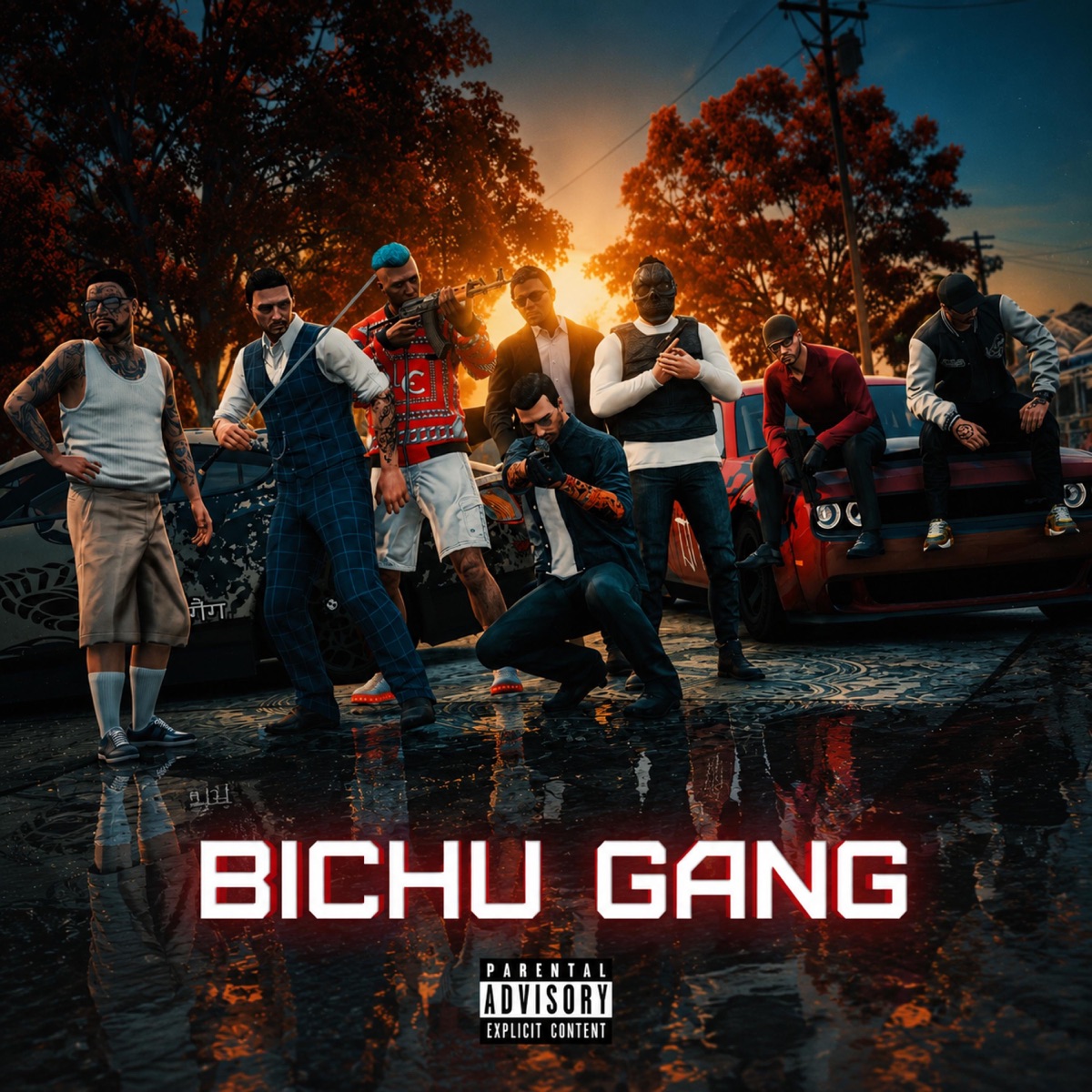 Bichu Gang Song (Golden Era) (feat. Lil dot) - Single by Gunshot album cover