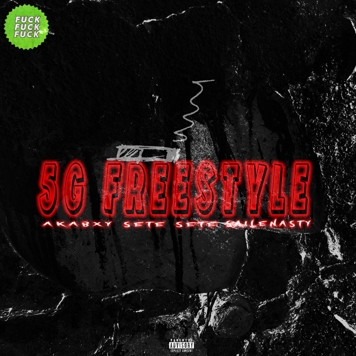5G FREESTYLE (feat. 7sete Guzman) - Single by AkaBxy41 album cover