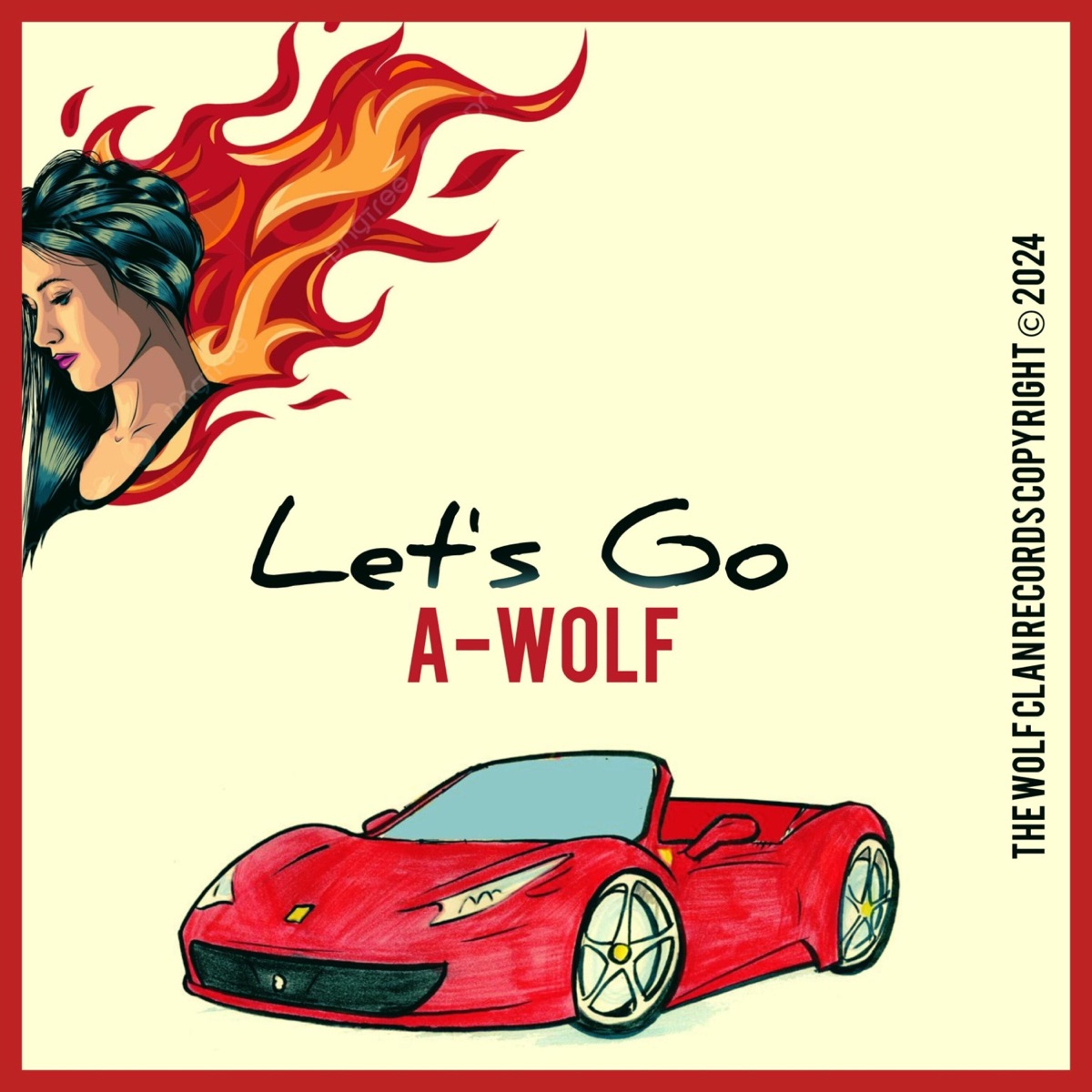 Let's Go - Single by A-Wolf album cover