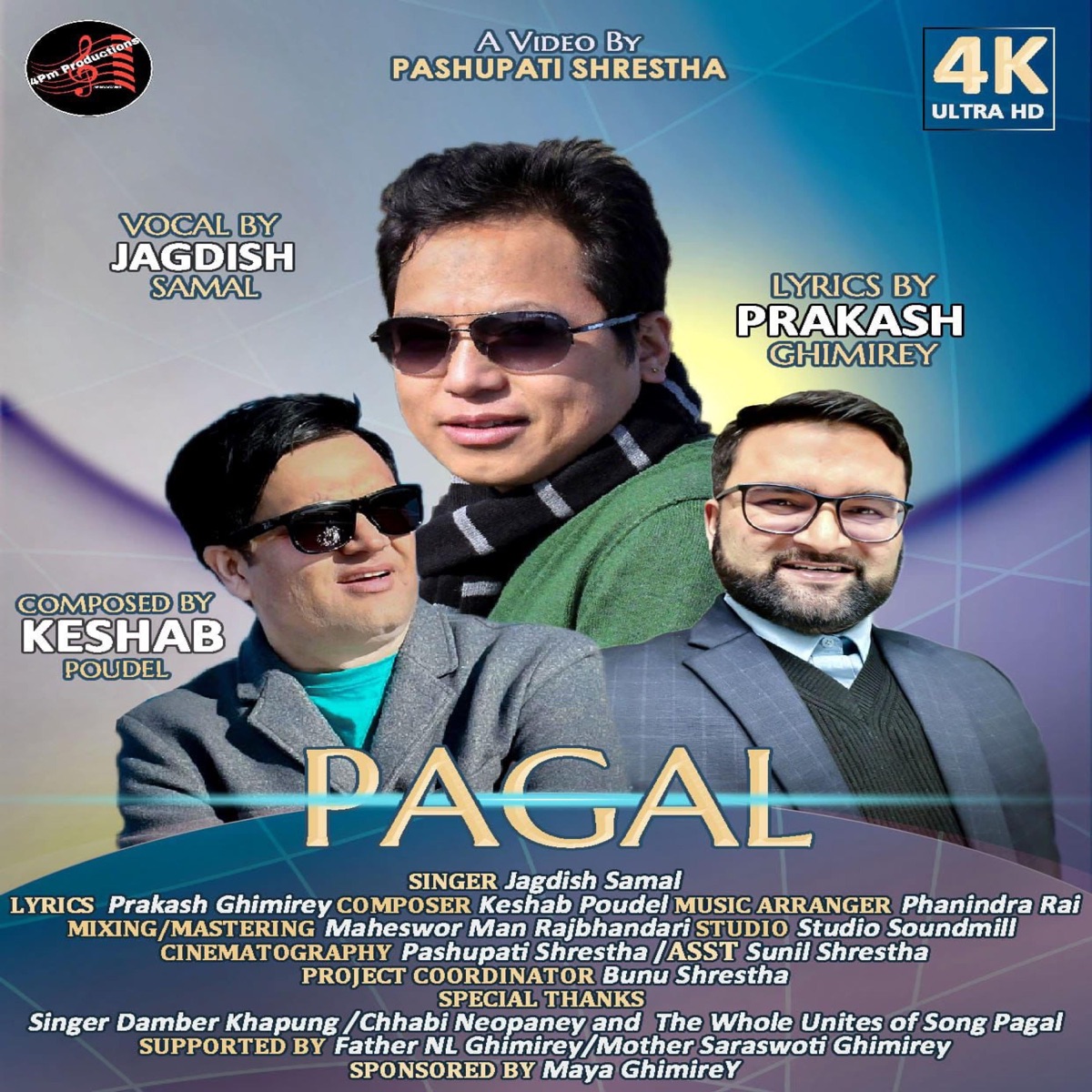 Pagal Banai Diyeu (feat. Jagdish Samal & Keshab Poudel) - Single by Prakash Ghimirey album cover