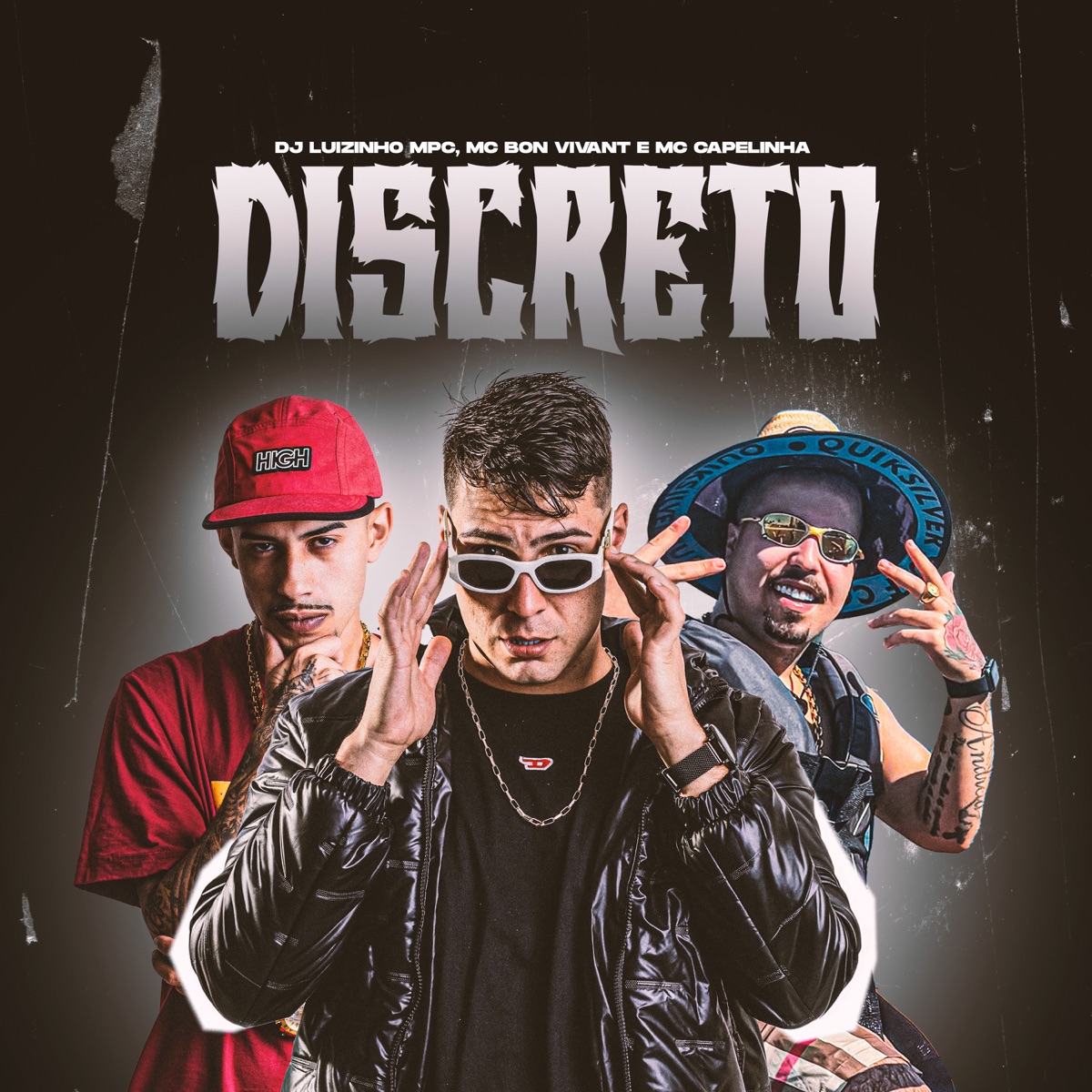 Discreto - Single by Dj Luizinho MPC, Mc Bon Vivant & Mc Capelinha album cover