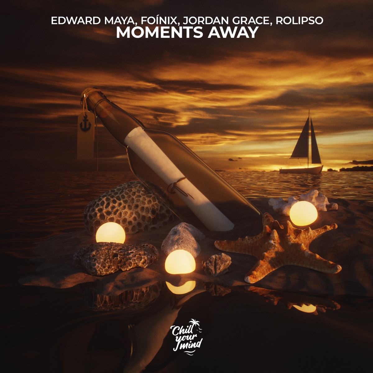 Moments Away (feat. Rolipso) - Single by Edward Maya, Foínix & Jordan Grace album cover