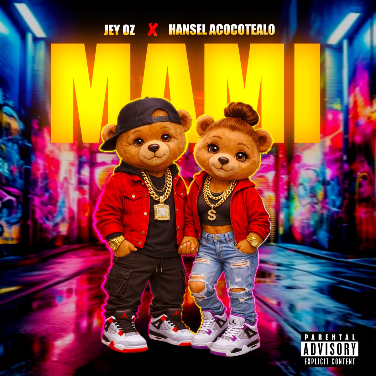 MAMI - Single by Hansel Acocotealo & Jey Oz album cover