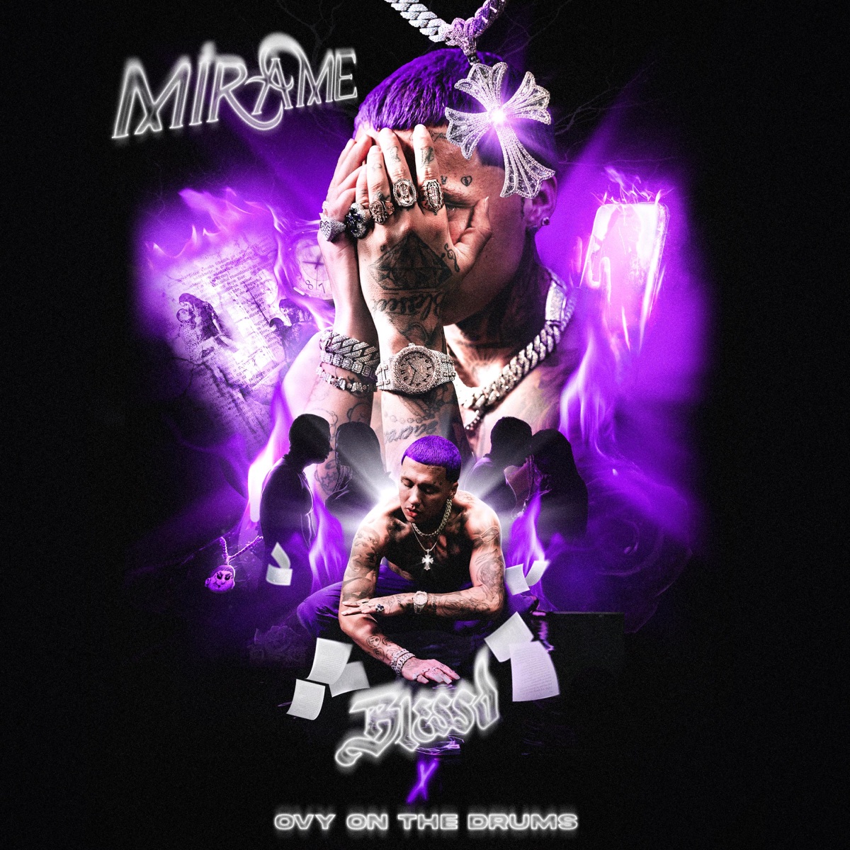 Mírame - Single by Blessd & Ovy On the Drums album cover