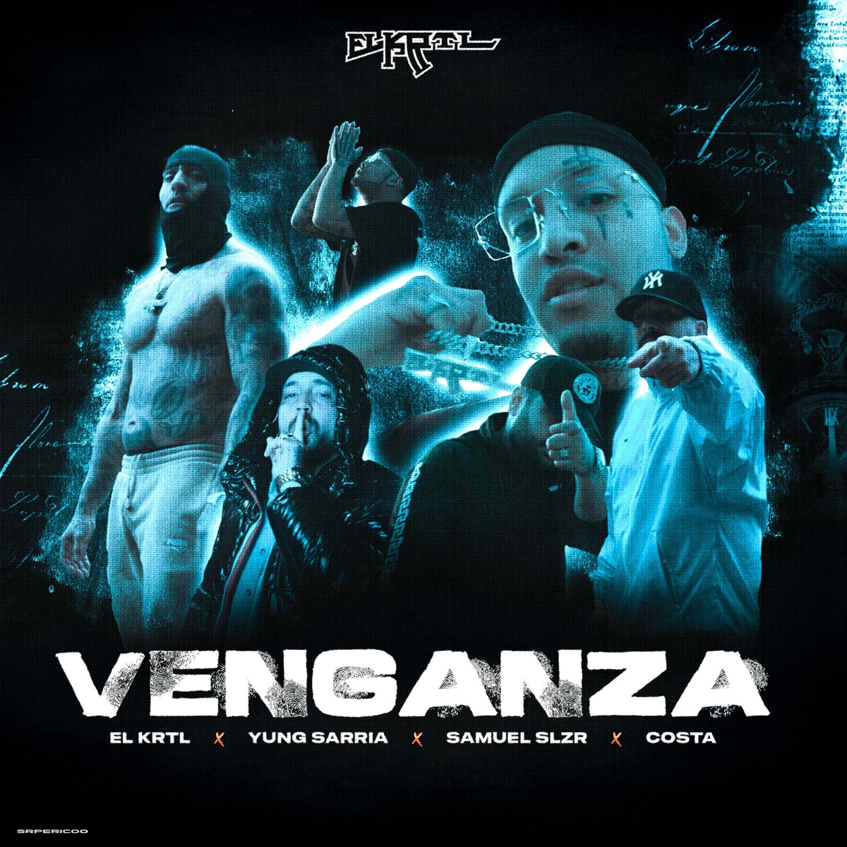 Venganza (feat. Costa) - Single by Yung Sarria, El Krtl & Samuel SLZR album cover