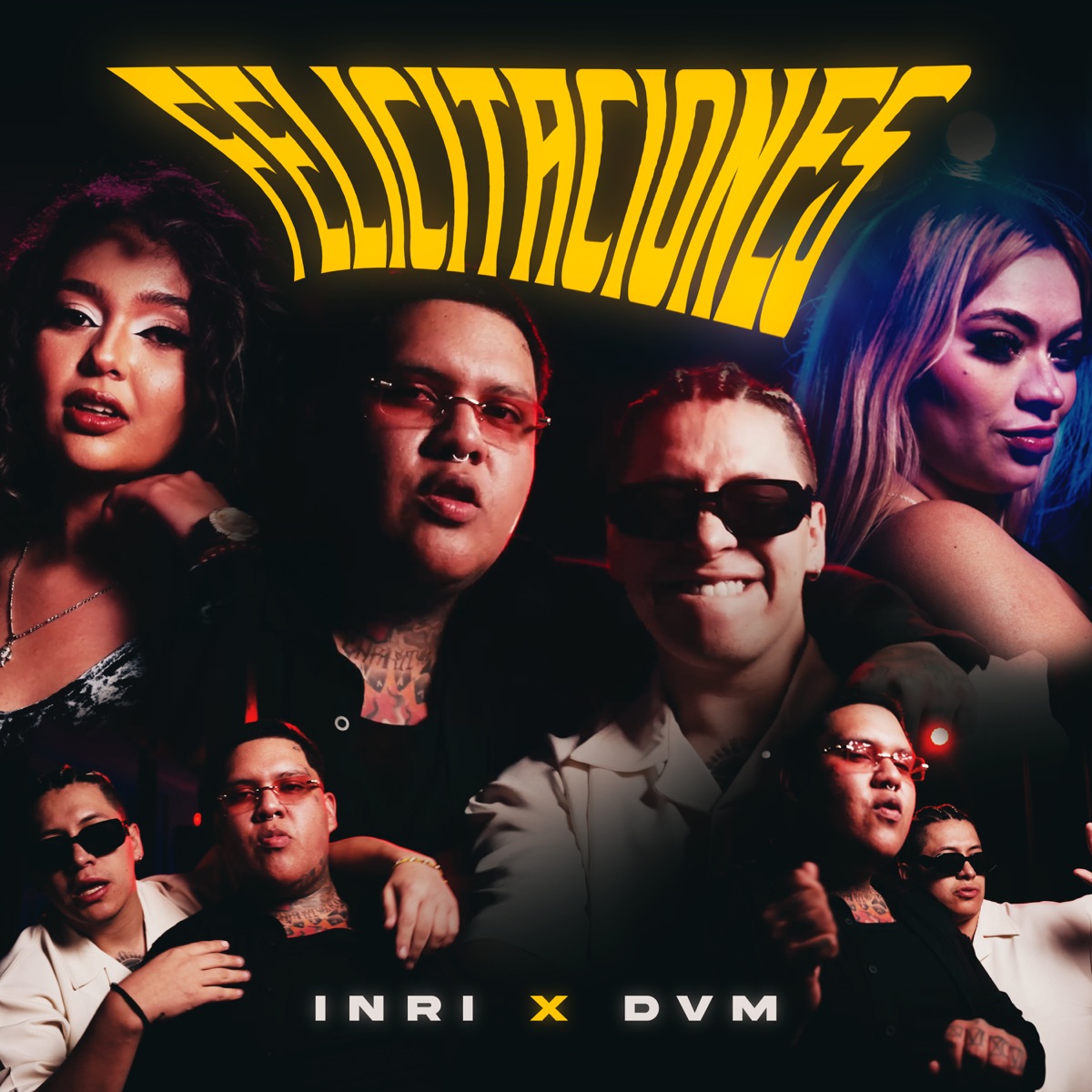 FELICITACIONES - Single by I.N.R.I, Diego Villacis DVM & La Corte Music album cover