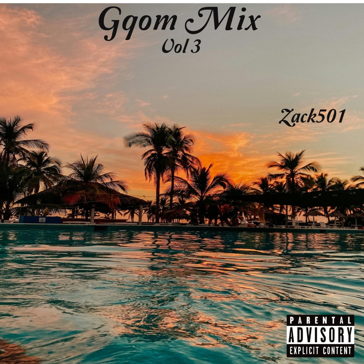Gqom Mix, Vol. 3 - EP by Zack501 album cover