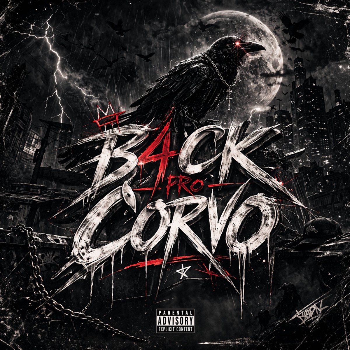 b4ck pro corvo (feat. K' Sanchez & OGVZN) - Single by TOLEDO44 album cover