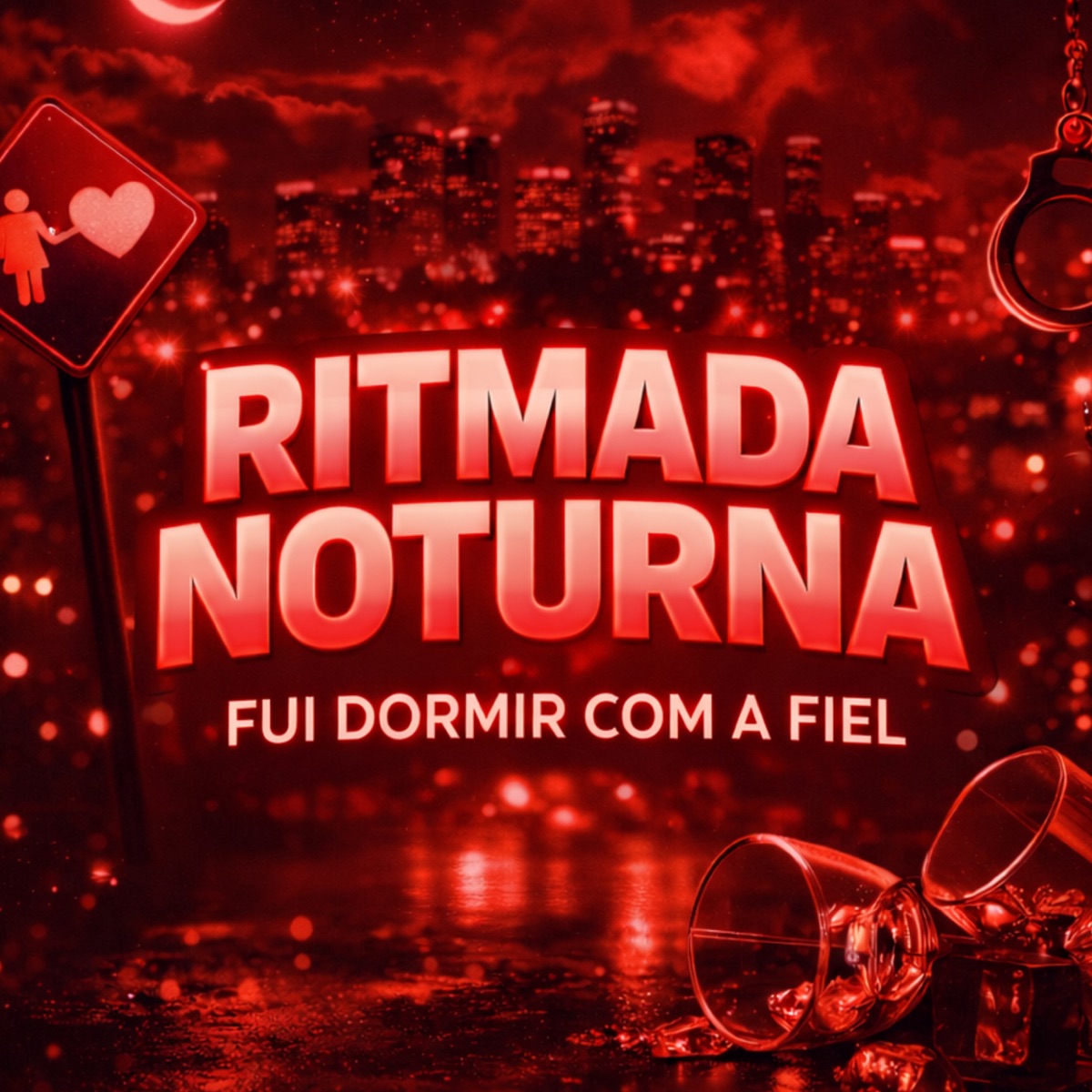 RITMADA NOTURNA - FUI DORMIR COM A FIEL - Single by DJ FAEL DA ZS album cover