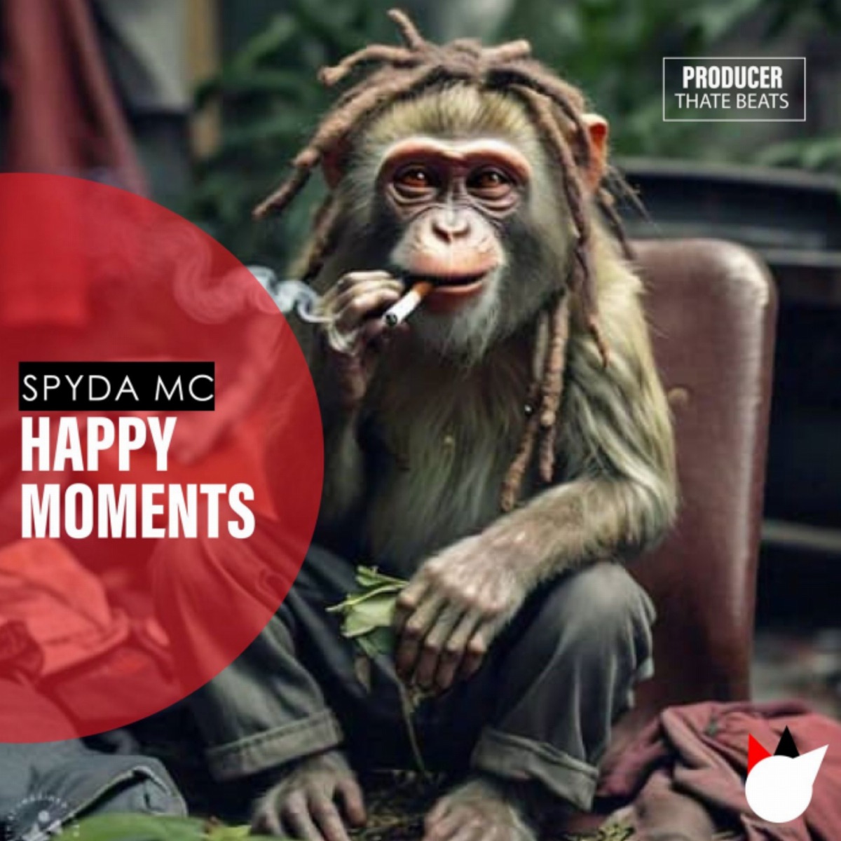 Happy Moments - Single by Spyda Mc album cover