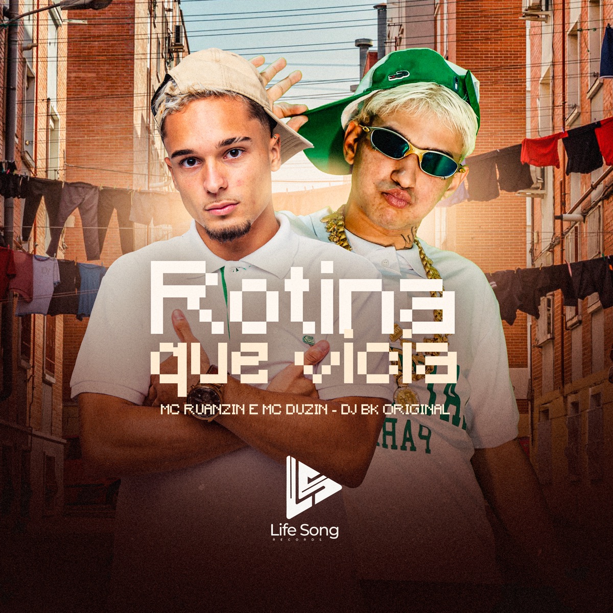 Rotina Que Vicia - Single by DJ BK ORIGINAL, MC Ruanzin, Mc Duzin & Life Song album cover