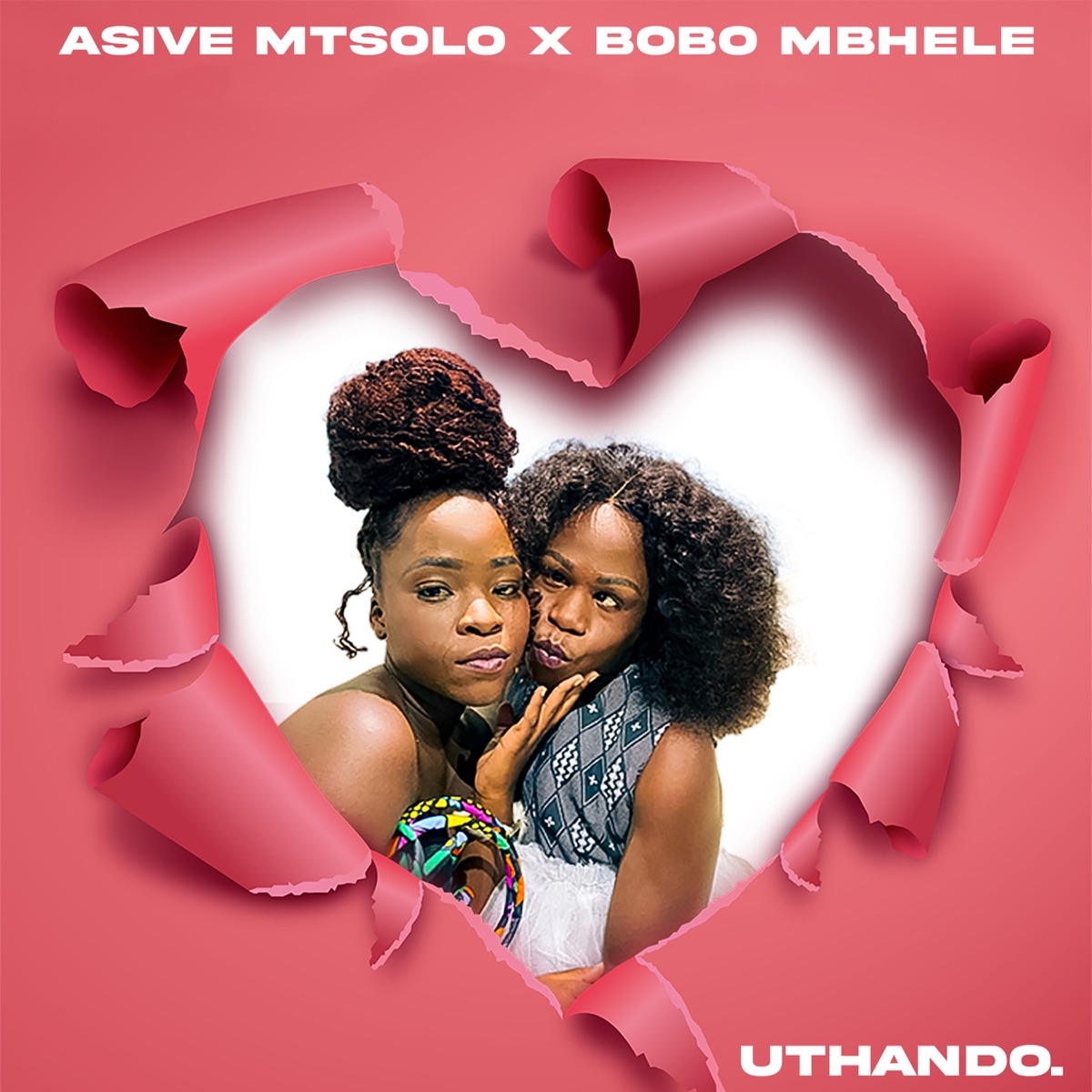Uthando - Single by Asive Mtsolo & Bobo Mbhele album cover