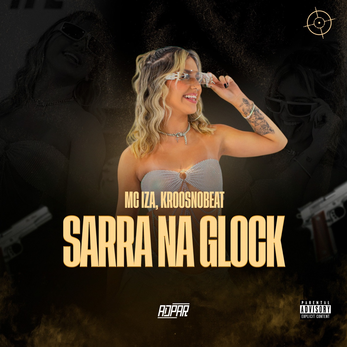 Sarra na Glock - Single by MC IZA & KroosNoBeat album cover