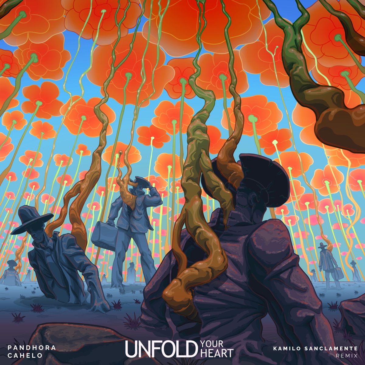 Unfold Your Heart (Kamilo Sanclemente Remix) - Single by Pandhora & Cahelo album cover