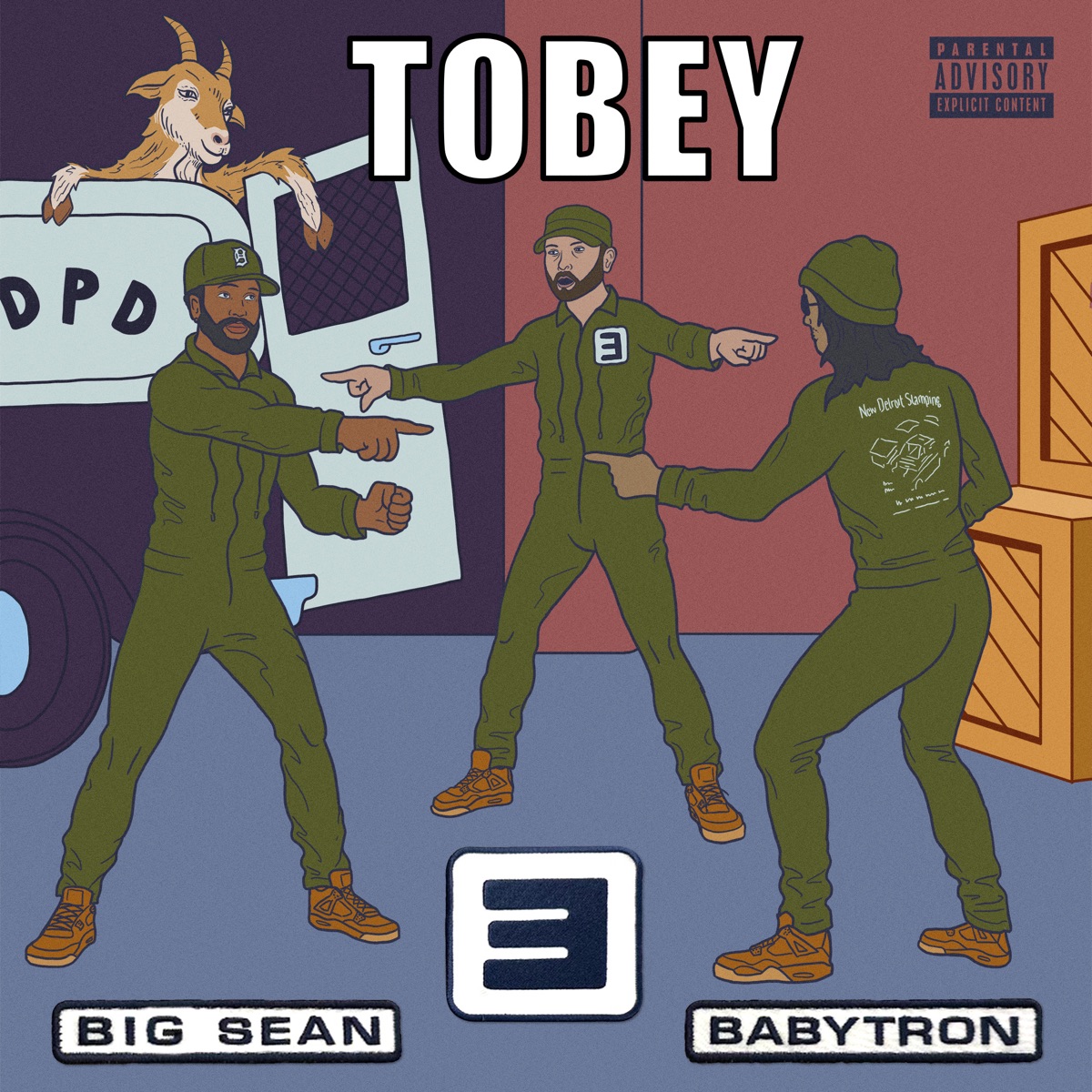 Tobey - Single by Eminem, Big Sean & BabyTron album cover