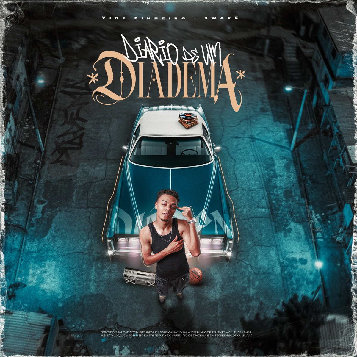 Diário de um Diadema - EP by Vine Pinheiro album cover