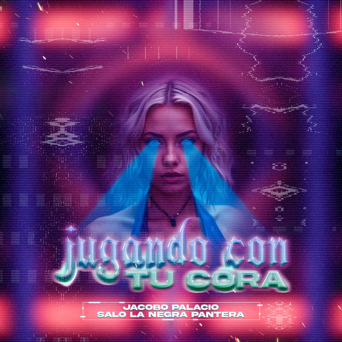 Jugando Con Tu Cora - Single by Jacobo Palacio & Salo La Negra Pantera album cover
