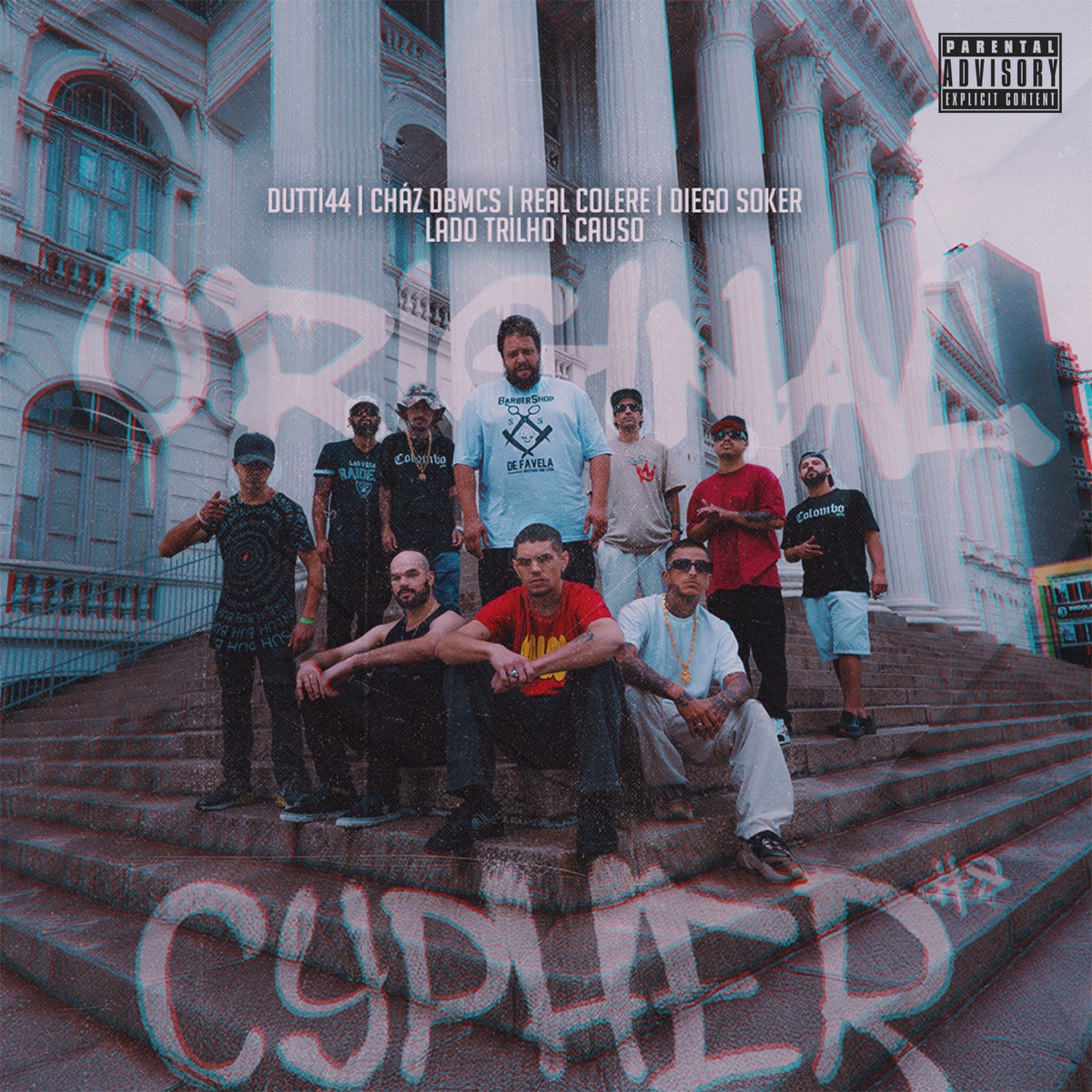 Original Cypher 8 - Single by Lado Trilho, dutti44, CHÁZ DBmcs, Real Colere, Diego Soker & Causo album cover