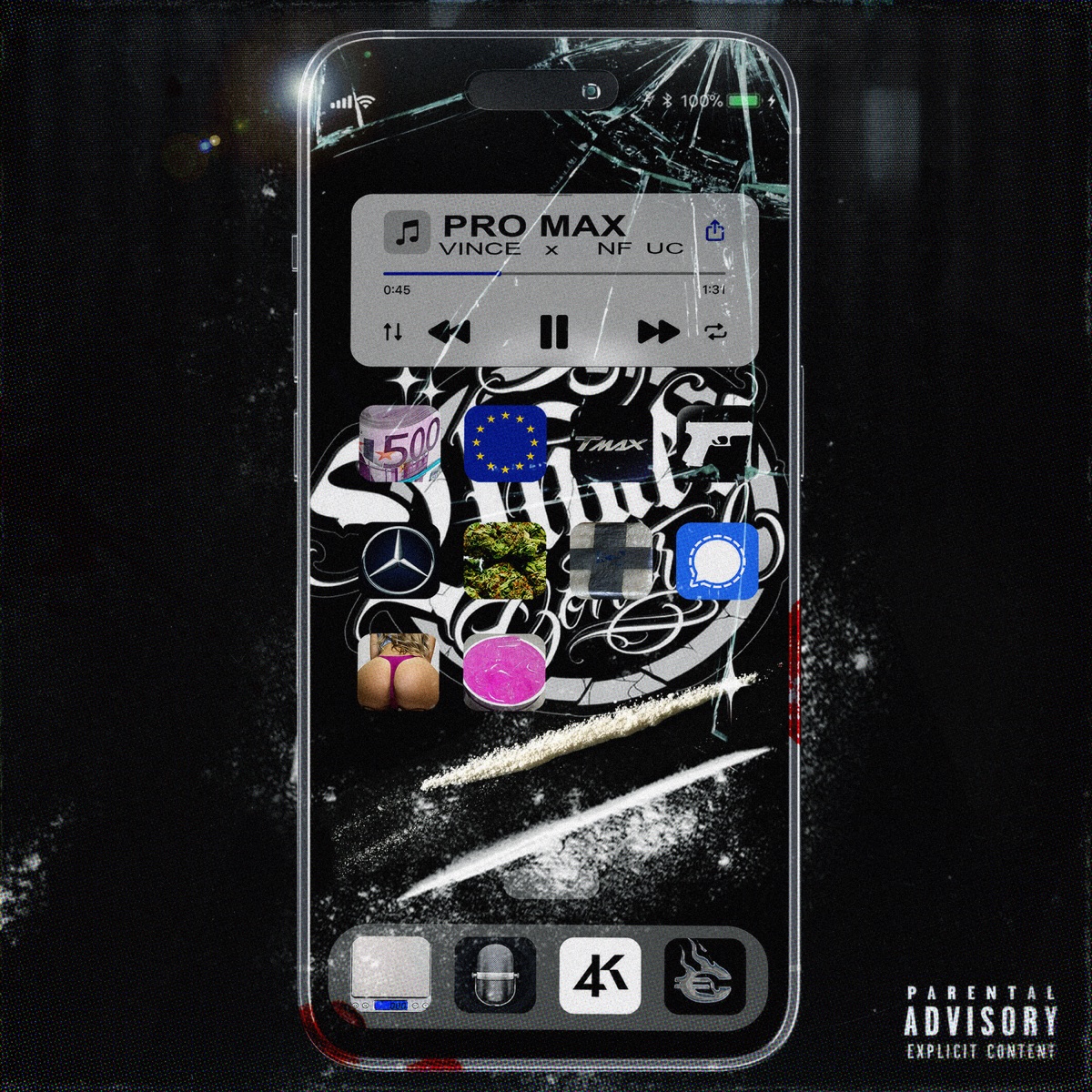 PRO MAX - Single by NF UC, Vince & 4K Studio album cover