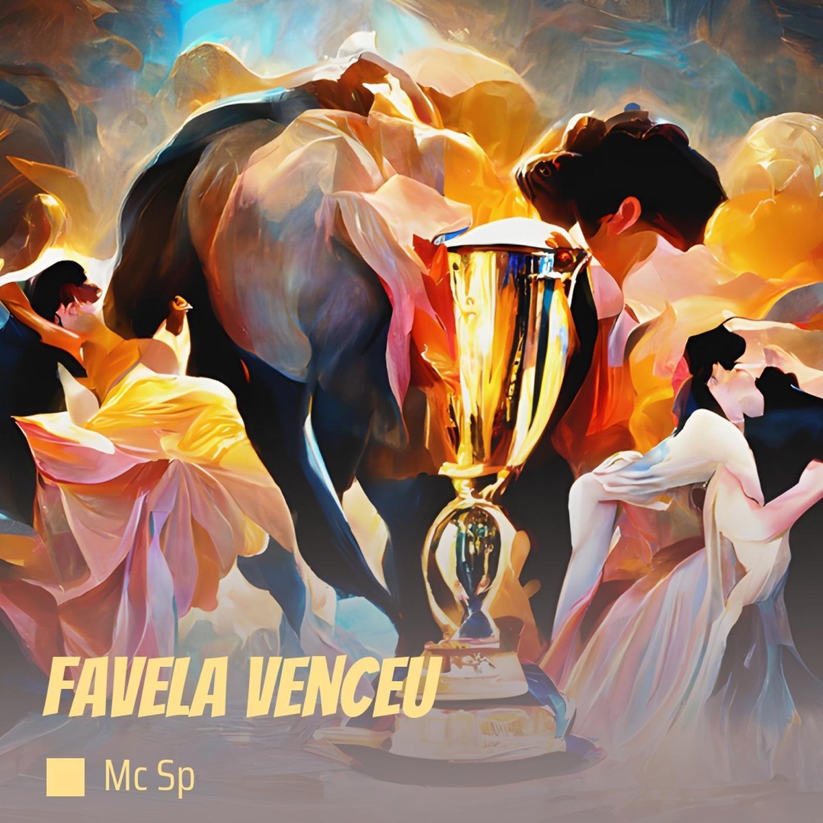 Favela Venceu - Single by MC SP album cover