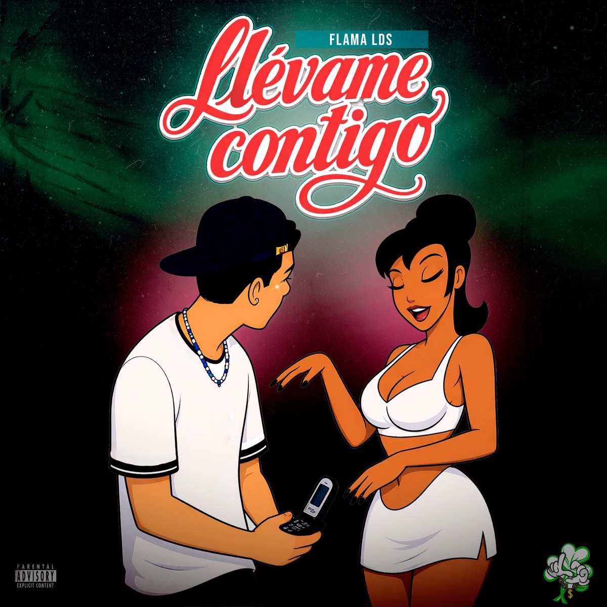 LLEVAME CONTIGO - Single by Flama & Basty album cover