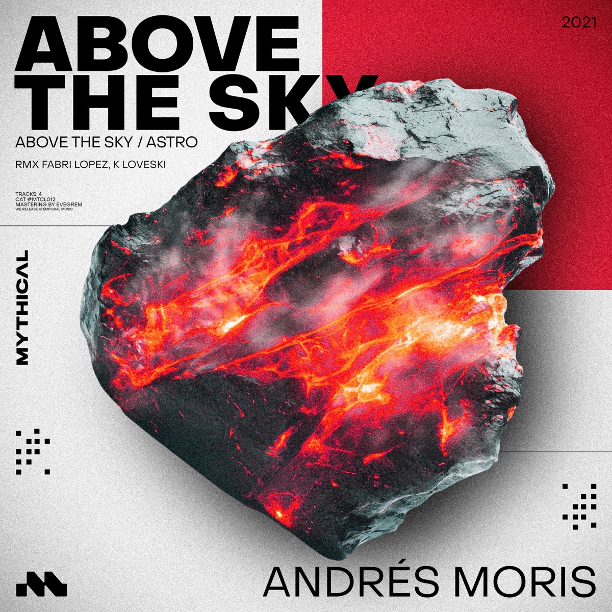 Above the Sky by Andrés Moris album cover