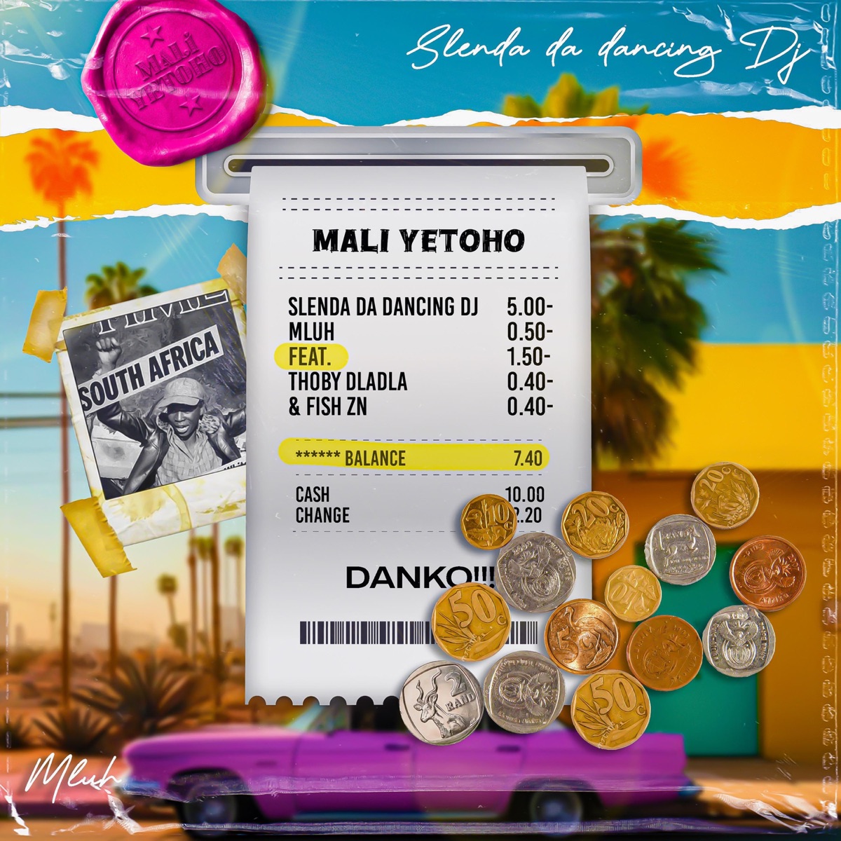 MALI YETOHO (feat. Fish Zn & Thoby Dladla) - Single by Slenda Da Dancing Dj & Mluh album cover