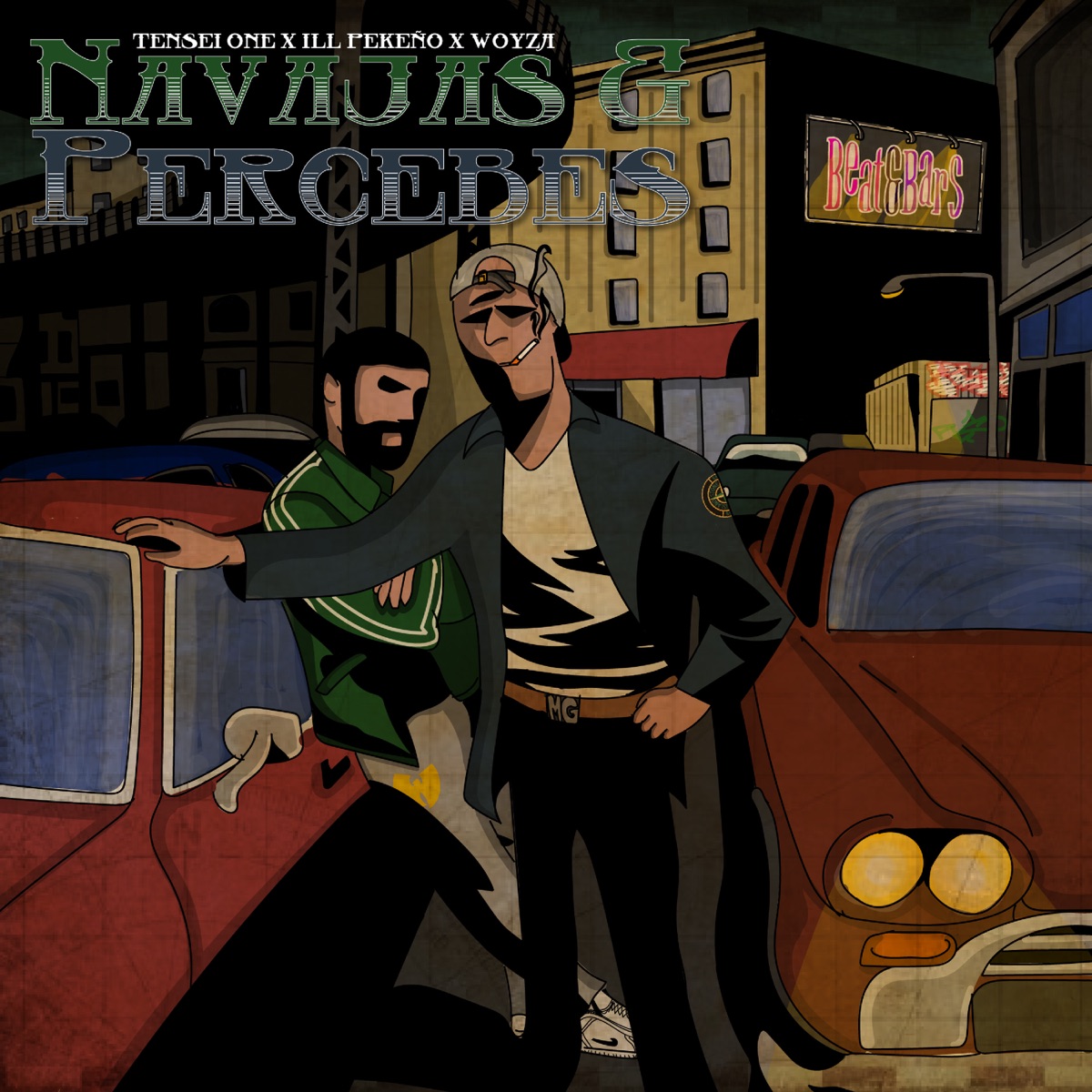 Navajas y Percebes (feat. Wöyza) - Single by Ill Pekeño & Tensei One album cover