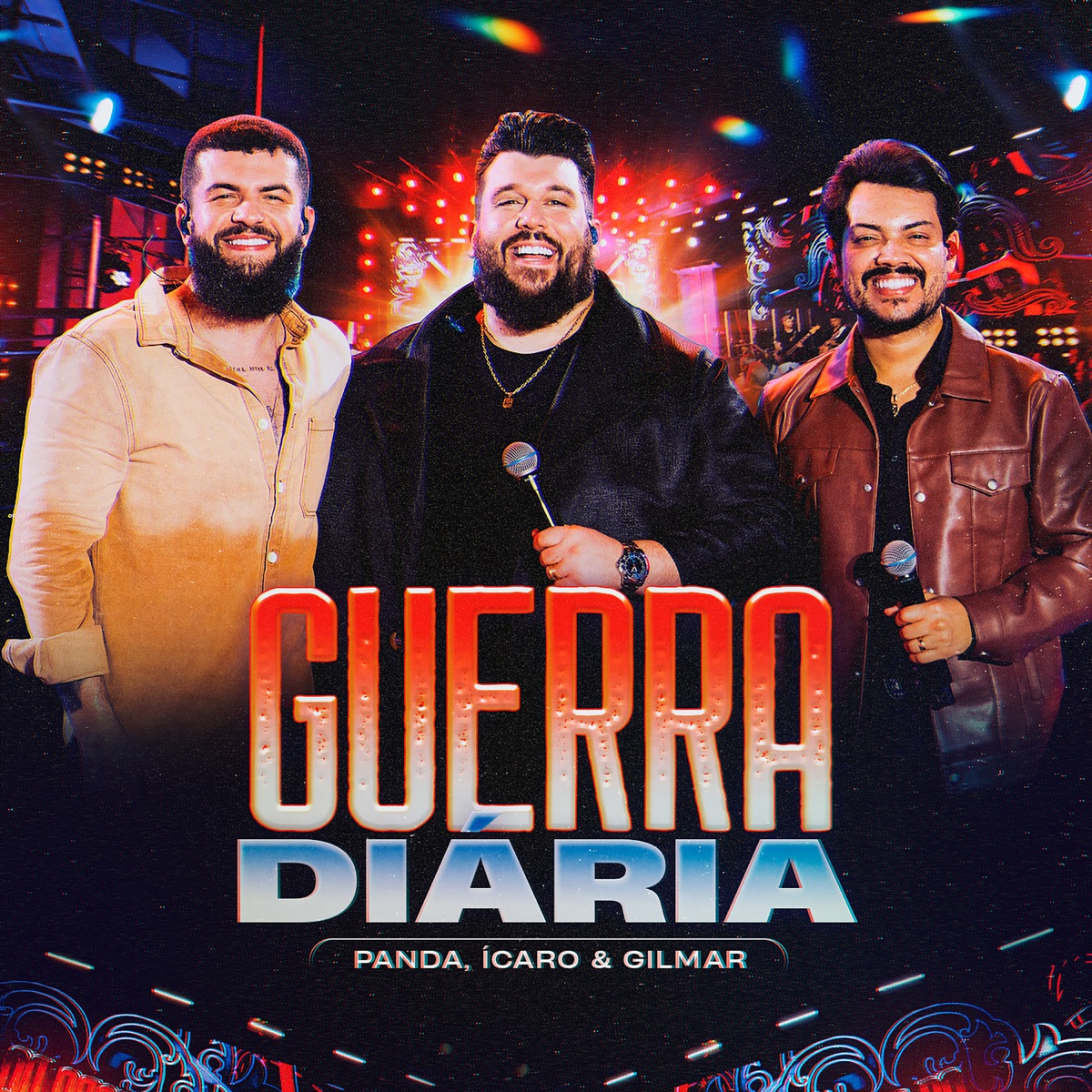 Guerra Diária (Ao Vivo) - Single by Panda, Ícaro e Gilmar & MJ Records album cover