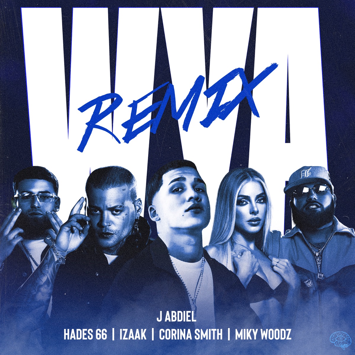 WYA REMIX BLUE (feat. Miky Woodz & Corina Smith) - Single by J Abdiel, iZaak & Hades66 album cover